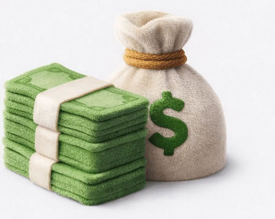 Cash representing day-to-day business expenses